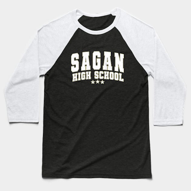 Sagan Highschool Baseball T-Shirt by Aspita